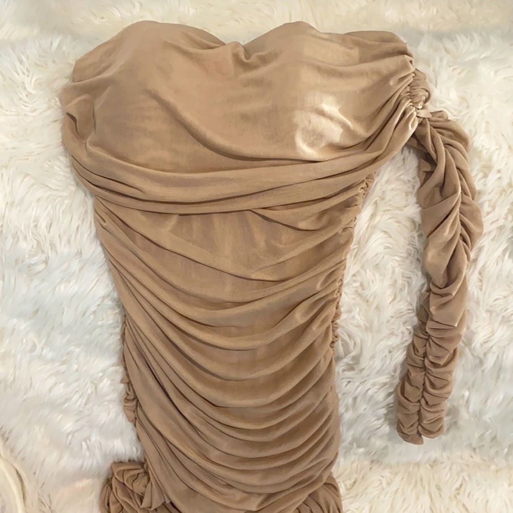 JLux Label shoulder dress